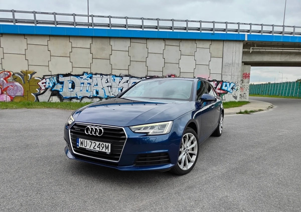 Audi A4 cena 84999 przebieg: 159500, rok produkcji 2016 z Warszawa małe 137